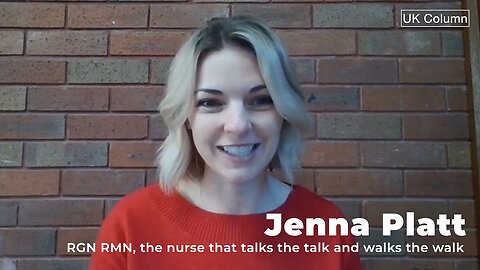 Jenna Platt RGN RMN, the Nurse that talks the talk and walks the walk.