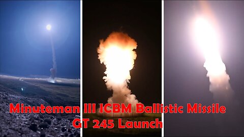 Witness the Incredible Power of the US Military: Minuteman III ICBM Launch | Feb. 12, 2023.