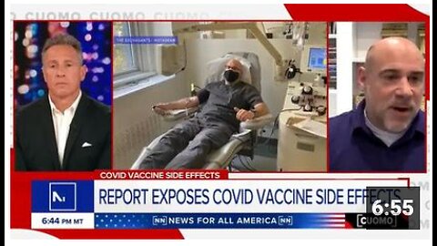 DRIP DRIP: CHRIS CUOMO AND NYC NURSE COMPARE VACCINE INJURIES!