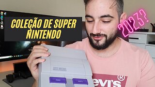 Coleção de fitas Super Nintendo em 2023!