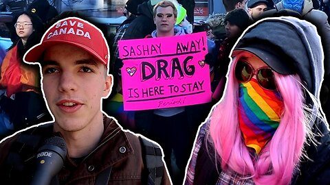 Protesters met with counter protesters at drag story time event in Ottawa