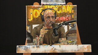 Joe Rogan / JRE oil painting / fan art