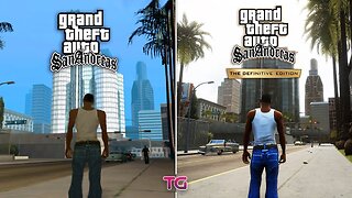 GTA San Andreas - Remastered vs Original