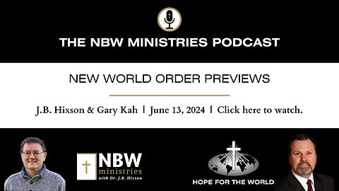 New World Order Previews