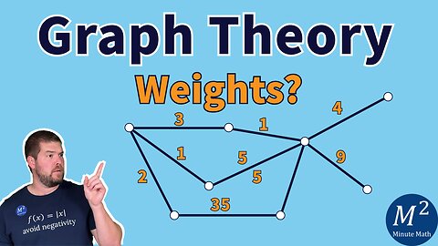 What are the Weights of a Graph in Graph Theory? | Graph Theory Basics