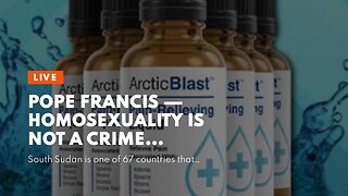 Pope Francis — Homosexuality is not a crime…