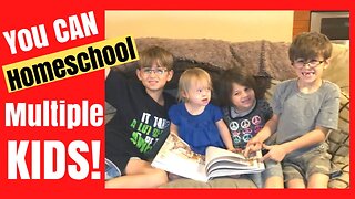 How To Homeschool A Large Family without going Crazy || 3 Super Parenting Tips