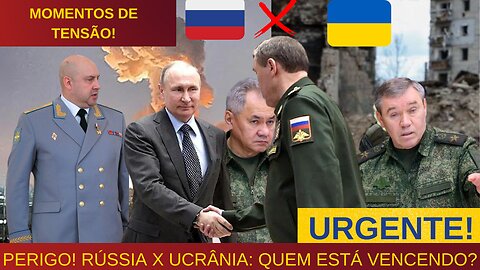 RÚSSIA X UCRÂNIA: Quem está GANHANDO esta Guerra? Putin retira General Armageddon do comando!