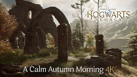 Hogwarts Legacy - A Calm Autumn Morning [ASMR] 4K