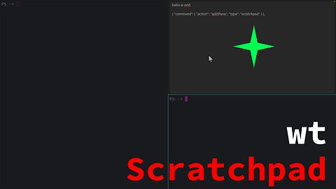 Windows Terminal has a new Scratchpad