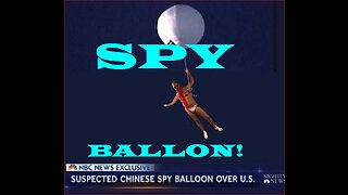 Chinese spy balloon spotted over U.S. flying as Biden orders it shot down!