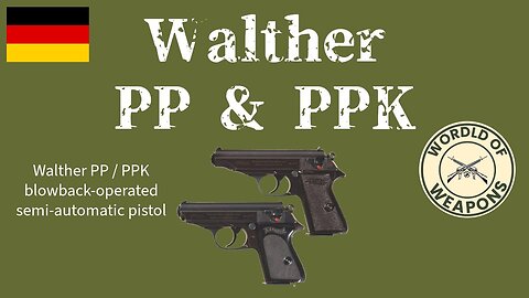 Walther PP / PPK 🇩🇪 A Classic in Firearms History