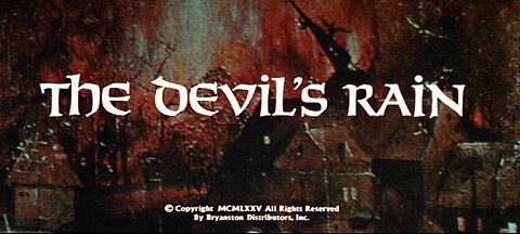 The Devil's Rain (T-RO'S TOMB Movie Mausoleum)