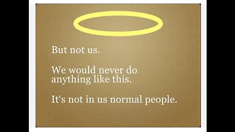 Evil is done by normal people...