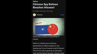 The Deep State Created The Fake China Balloon Story!!