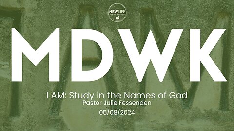 I AM: Study in the Names of God