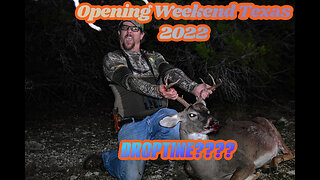 Opening Weekend 2022 Buck Down W/American Country Outdoors & Hog Hunting Texas Whitetail Drop tine