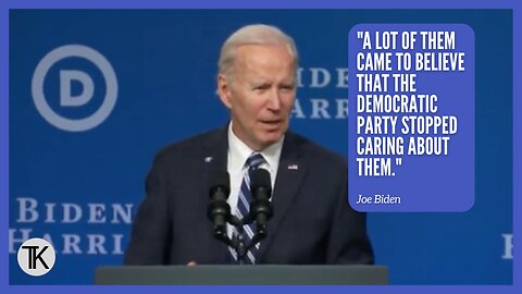Biden: ‘Did You Ever Think We’d Be in a Situation Where Blue-Collar Workers Would Vote Republican?’