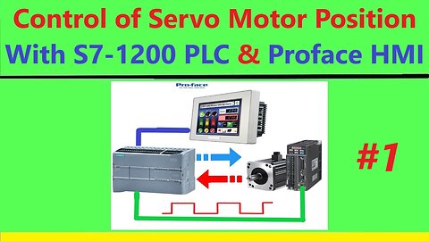 S0001 - Control of servo motor position with s7-1200 plc and proface hmi - P1