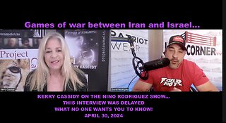KERRY CASSIDY ON WITH NINO RODRIGUEZ: IRAN VS. ISRAEL THE GAME