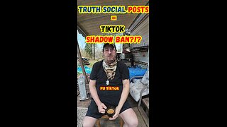 Truth Social = TikTok Shadow Ban?!?