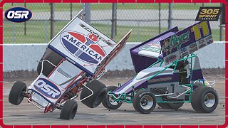 USA International 305 Sprint Cars: More Like a Demolition Derby 🏁