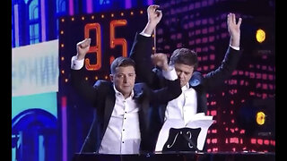 Zelensky plays piano with his penis