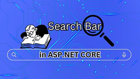 How to Add a Search Bar - ASP.NET Core Tutorial
