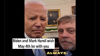 Biden and Mark Hamill wish Happy 4th get ratioed all week