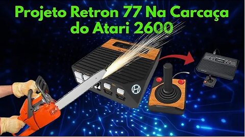 Projeto Retron 77 Na Carcaça do Atari 2600