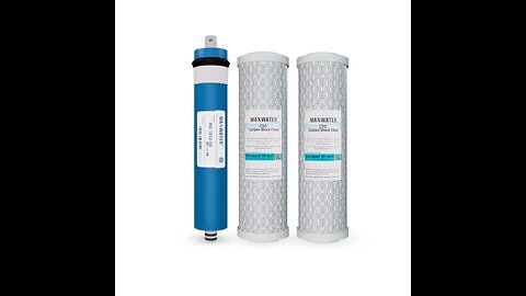 Express Water – 3 Year Reverse Osmosis System Replacement Filter Set – 23 Filters with 50 GPD R...