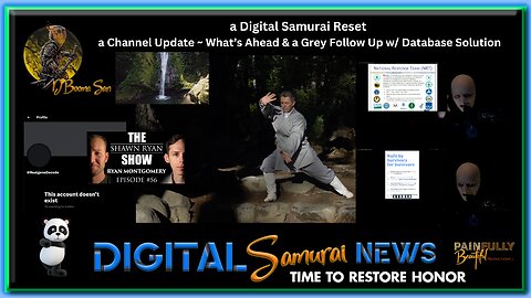 DSNews | a Digital Samurai Reset: a Channel Update ~ What’s Ahead & a Grey Follow Up w/ Database Solution