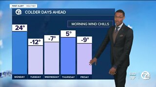 A colder week ahead