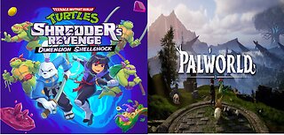 Ninja turtles shredder's revenge and palworld