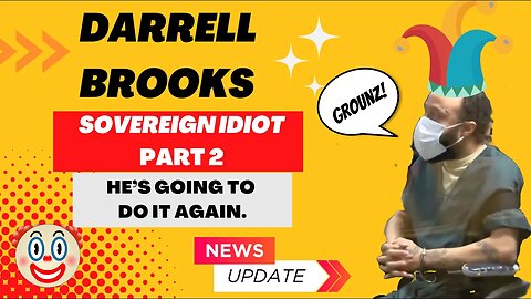 Darrell Brooks Repping Himself - Again!