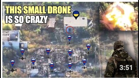 Russian warriors FPV drone penetrates under Donetsk hideout