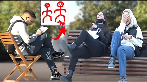 🔥ARTIST WITHOUT TALENT Paint stranger people✍️ - 😂AWESOME REACTIONS😂