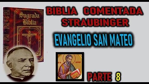 PADRE NUESTRO - BIBLIA STRAUBINGER EVANGELIO - SEGUN SAN MATEO PARTE 8