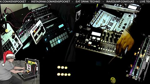 TEST/RECORDING SESSION RAVEDUMP.COM/DUKE - TECHNO AND ELECTRONIC MUSIC - JAMMING TRAX STEMS