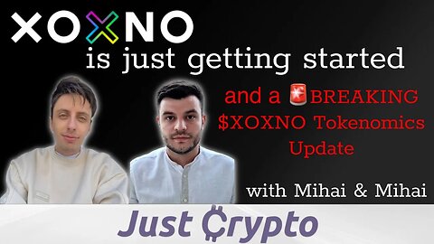 Xoxno is just getting started!