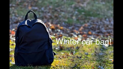 What is Inside My Winter Car Bag?!