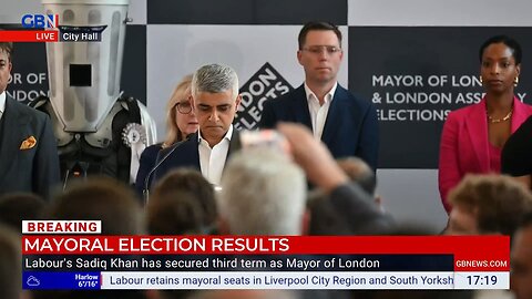 Sadiq Khan Getting Booed At His Victory Speech After Winning Third Term In London's Mayoral Election