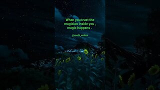 When you trust the magician inside you , magic happens || Roohi Writes || #magic #magician