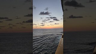 Sunrise From Wonder of The Seas! - Part 7