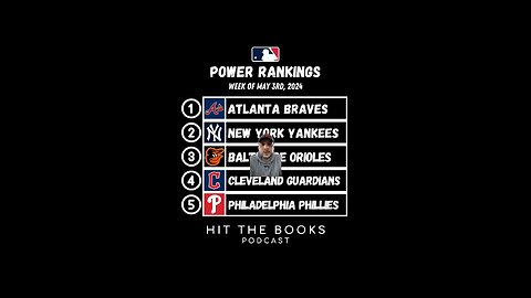 Latest MLB Power Rankings!
