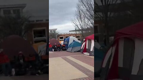Auburn Students Camping Out Friday Afternoon for the Alabama Game! | #auburn #wareagle #basketball