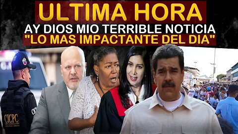 🔴SUCEDIO HOY! URGENTE HACE UNAS HORAS! MIRALO ANTES QUE LO BORREN - NOTICIAS VENEZUELA HOY