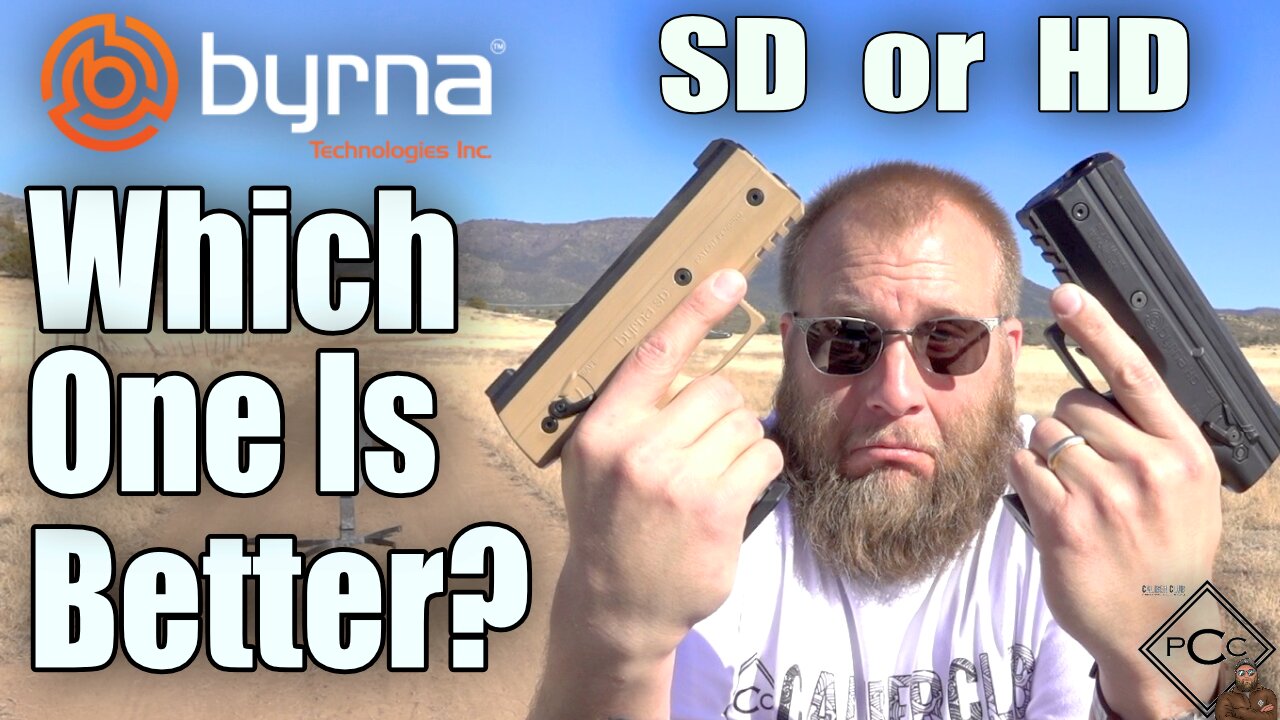 Byrna SD or Byrna HD? Byrna Launcher Pepper Ball Gun