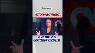 Janaina Paschoal dá Invertida em Jornalistas da CNN #short #shorts #shortvideo