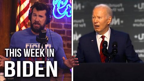 THIS WEEK IN BIDEN: Former Vice President Joe Biden Pulls a Ron Burgundy Roomba, Reads EVERYTHING.